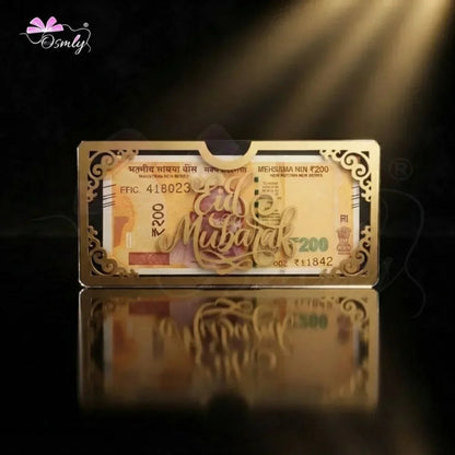 Eid Mubarak Acrylic Eidi Envelope-envelope-BusienssJi-BusienssJi