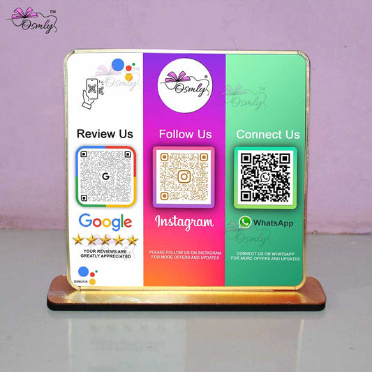 Google Instagram Whatsapp QR