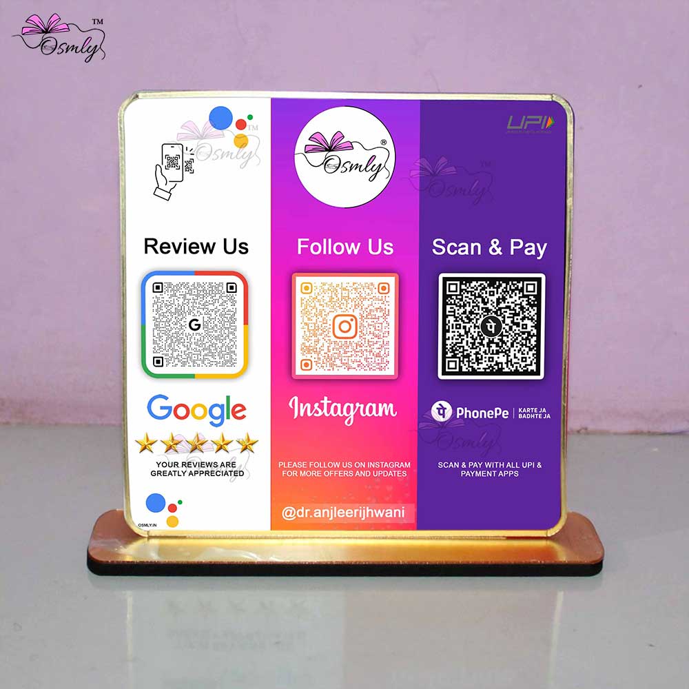 Google Instagram Phone QR