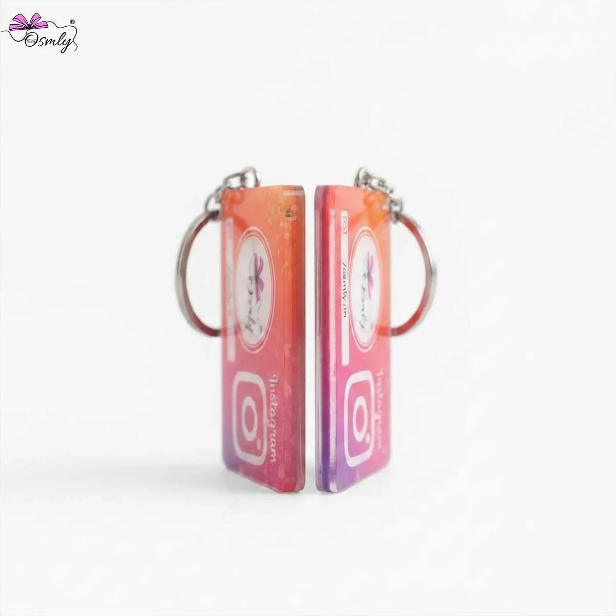 Instagram NFC QR Keychain