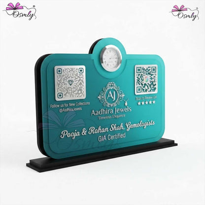 Jewelry Store QR Stand-QR Code Stand-BusienssJi-BusienssJi