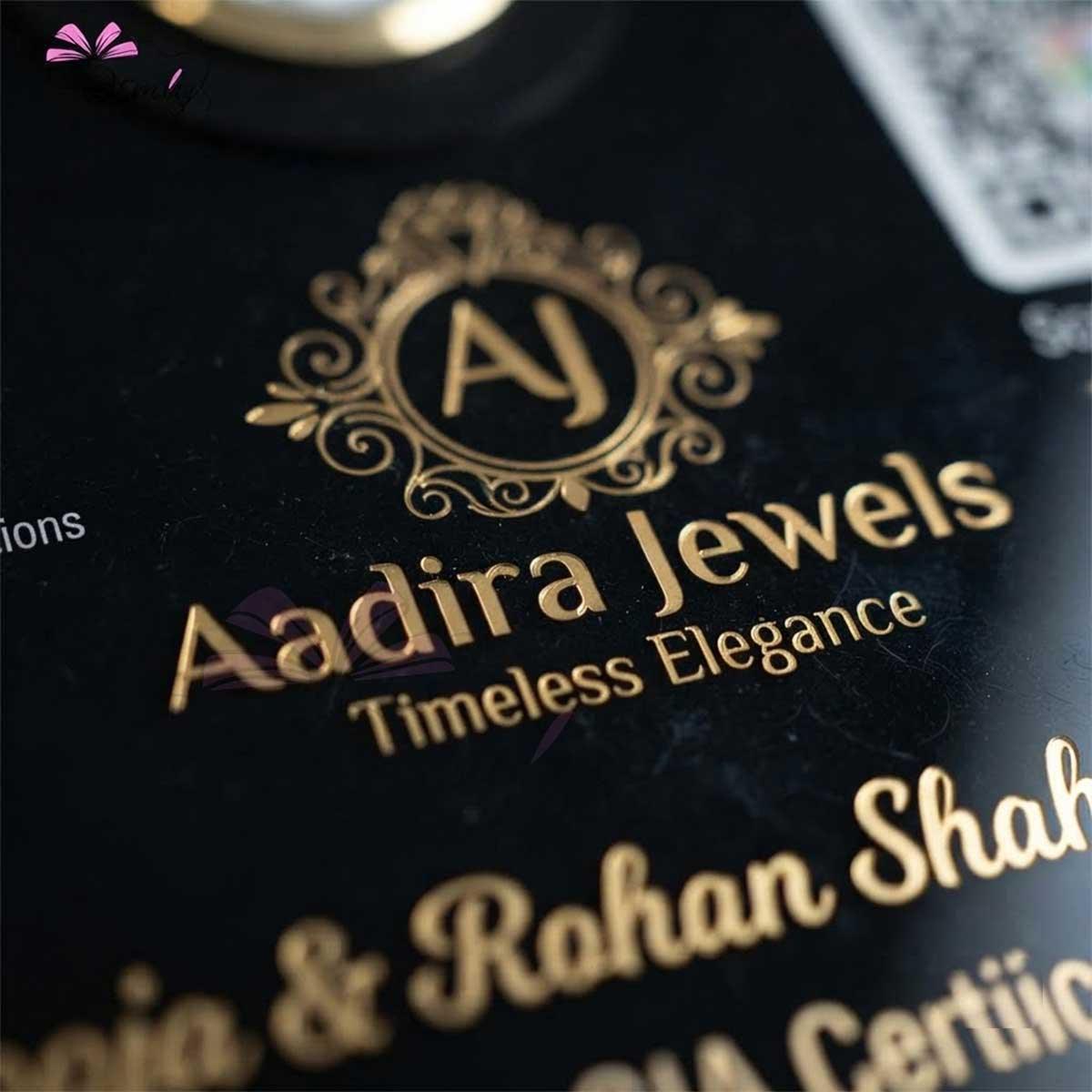 Jewelry Store QR Stand-QR Code Stand-BusienssJi-BusienssJi