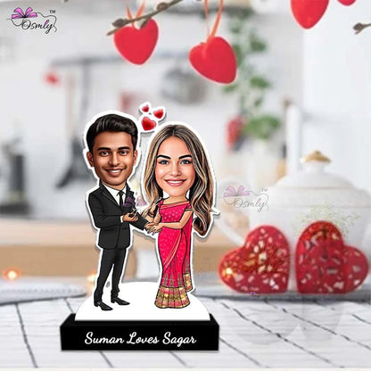 Love Couple Cutout Miniature - OSMLY