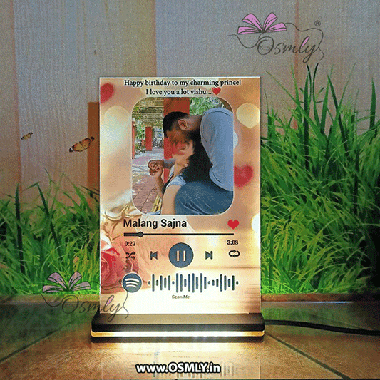 Love Rose Spotify LED Plaque - Premium Spotify QR Plauqe from OSMLY - Just Rs. 499! Shop now at BusienssJi