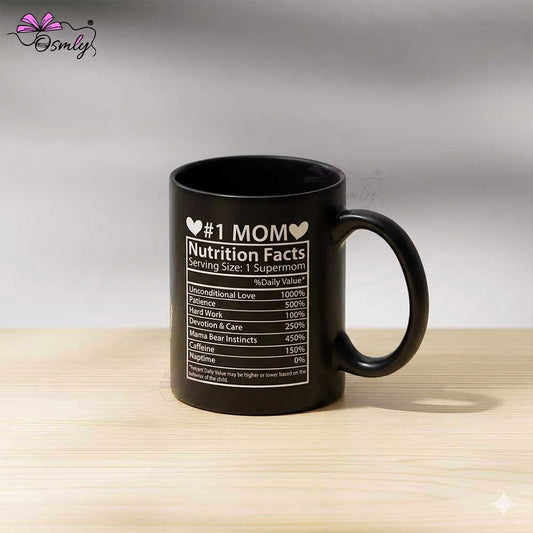 Mom Nutrition Facts Mug