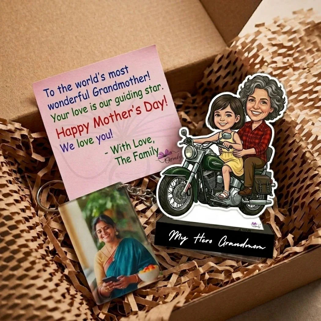 Mother Daughter Ride Caricature-Caricature-BusienssJi-OSMLY