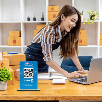 NFC-Enabled-LinkedIn-QR-Stand-7 - OSMLY