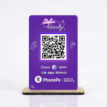 NFCEnabledPhonePeQRStand - OSMLY