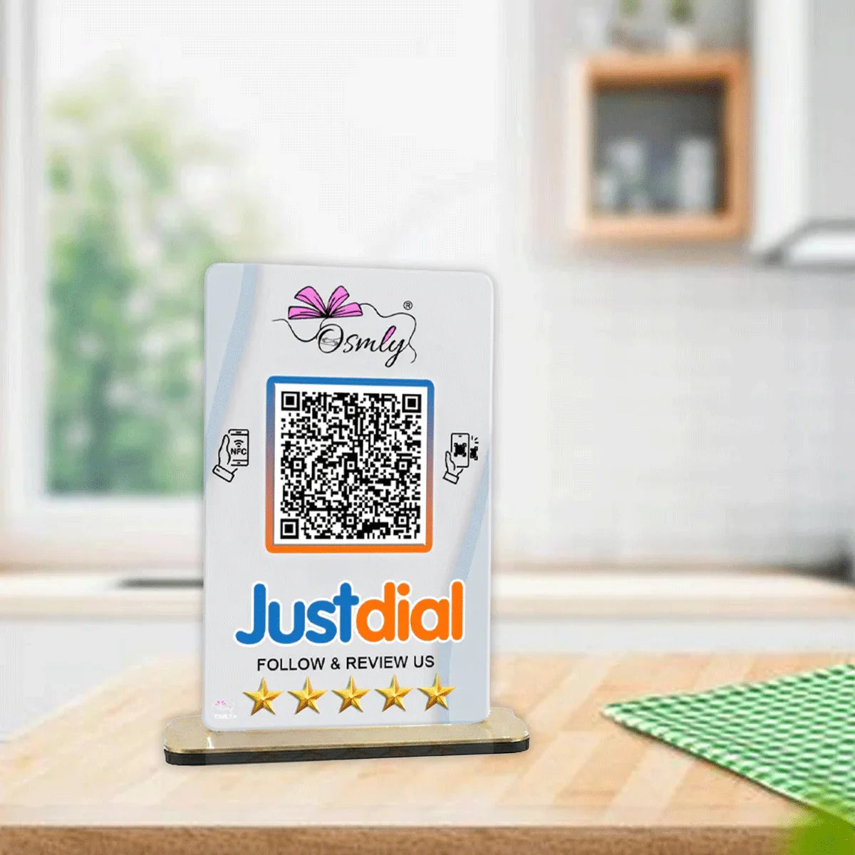 NFC_Enabled_Justdial_QR_Standee_1 - OSMLY