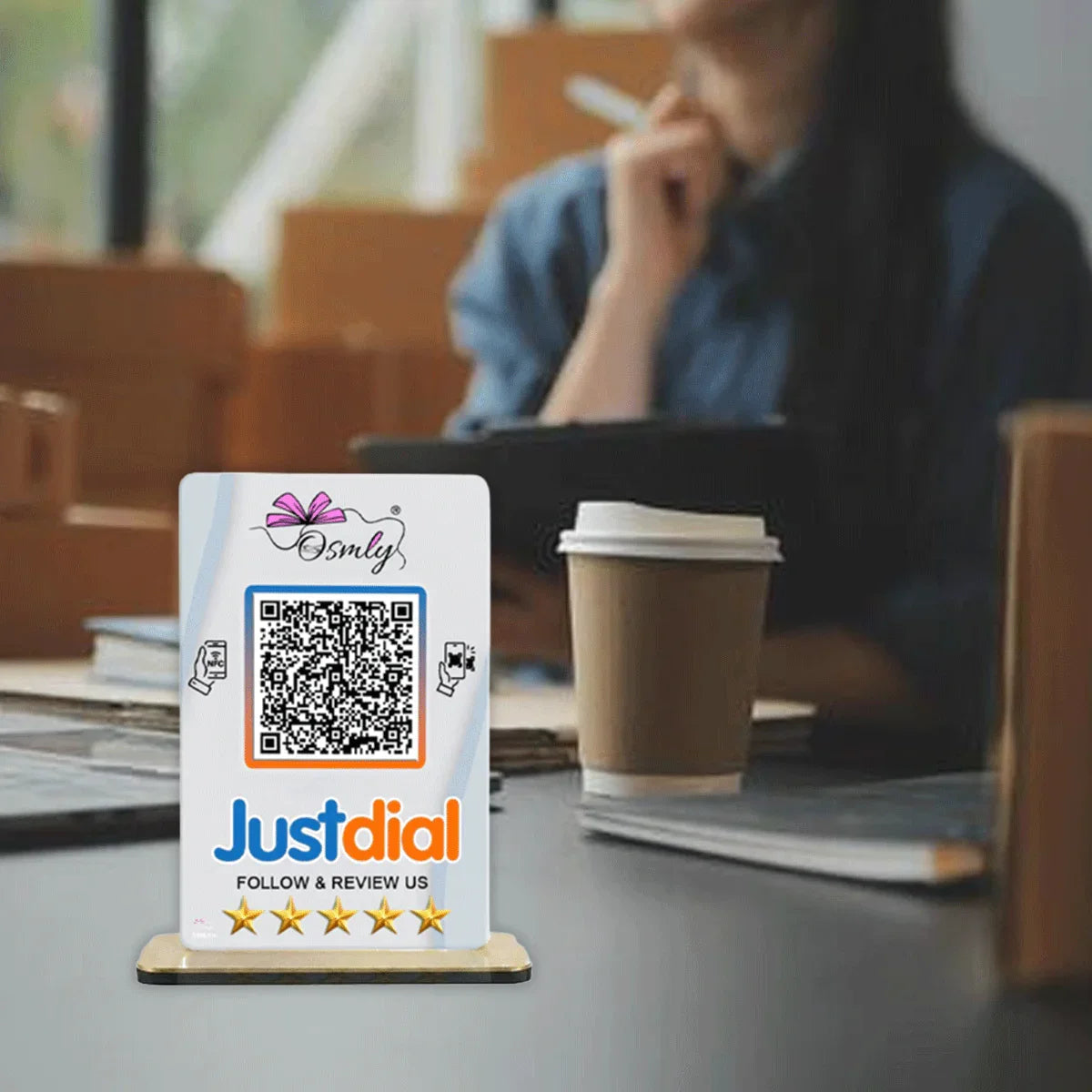 NFC_Enabled_Justdial_QR_Standee_2 - OSMLY