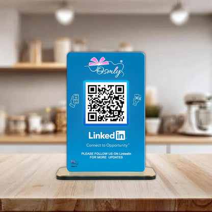 NFC_Enabled_LinkedIn_QR_Stande - OSMLY
