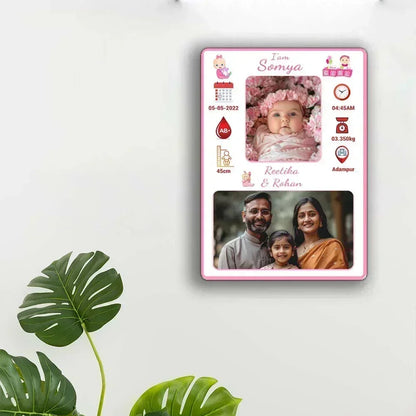 Newborn Baby Frame - OSMLY