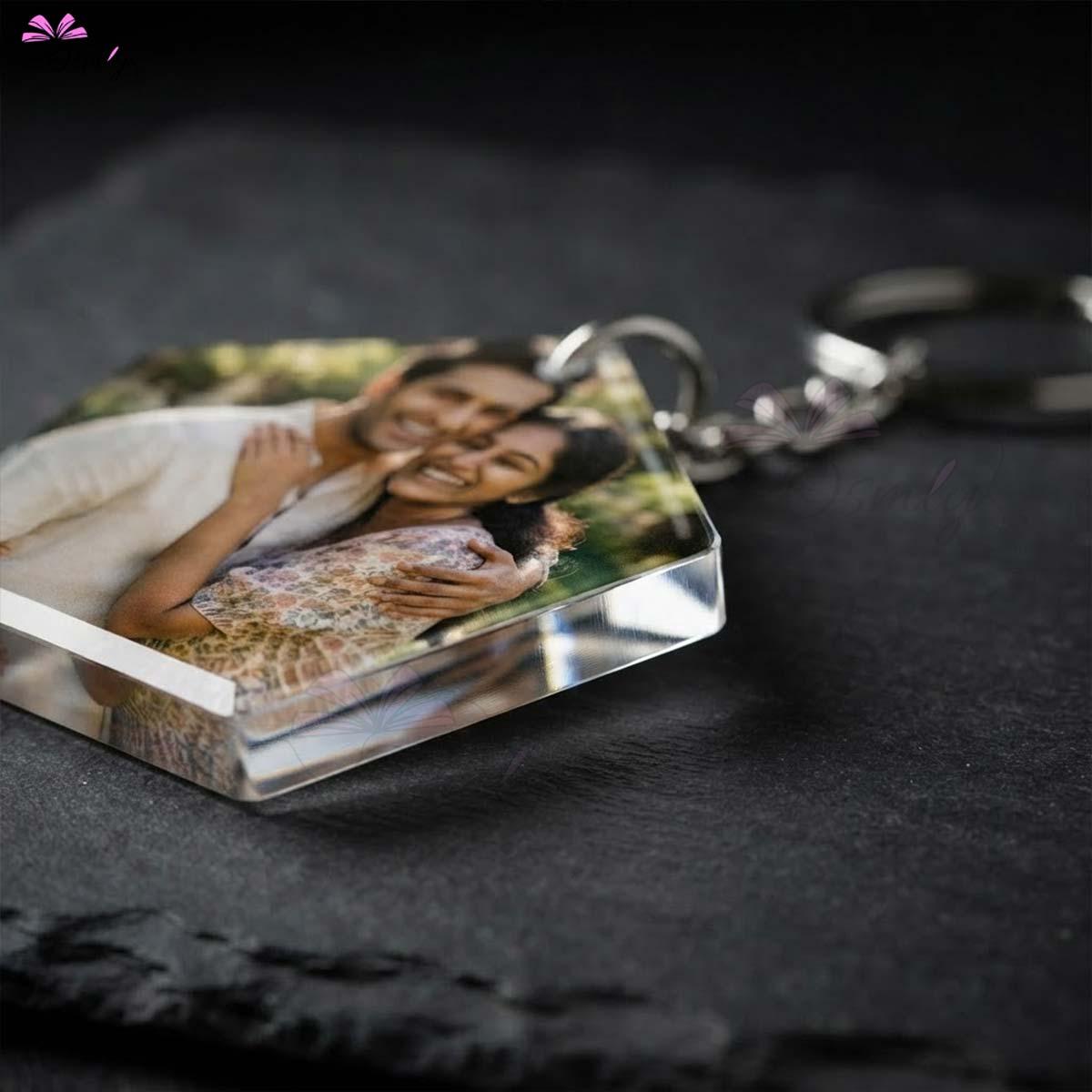 Penta Acrylic Keychain-Key Chain-BusienssJi-BusienssJi