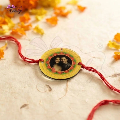 Personalized Acrylic Rakhi Kit-Rakhi-BusienssJi-BusienssJi