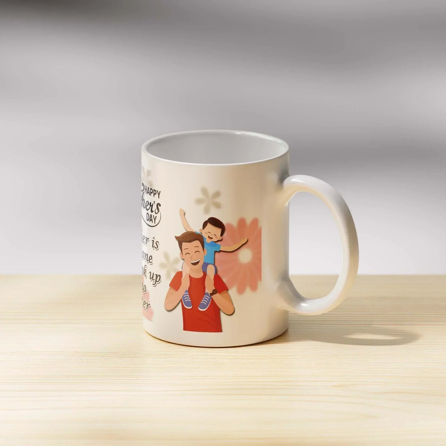 Personalized Fathers Day Mug-Coffee Mug-BusienssJi-BusinessJi