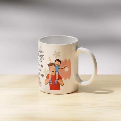 Personalized Fathers Day Mug-Coffee Mug-BusienssJi-BusinessJi