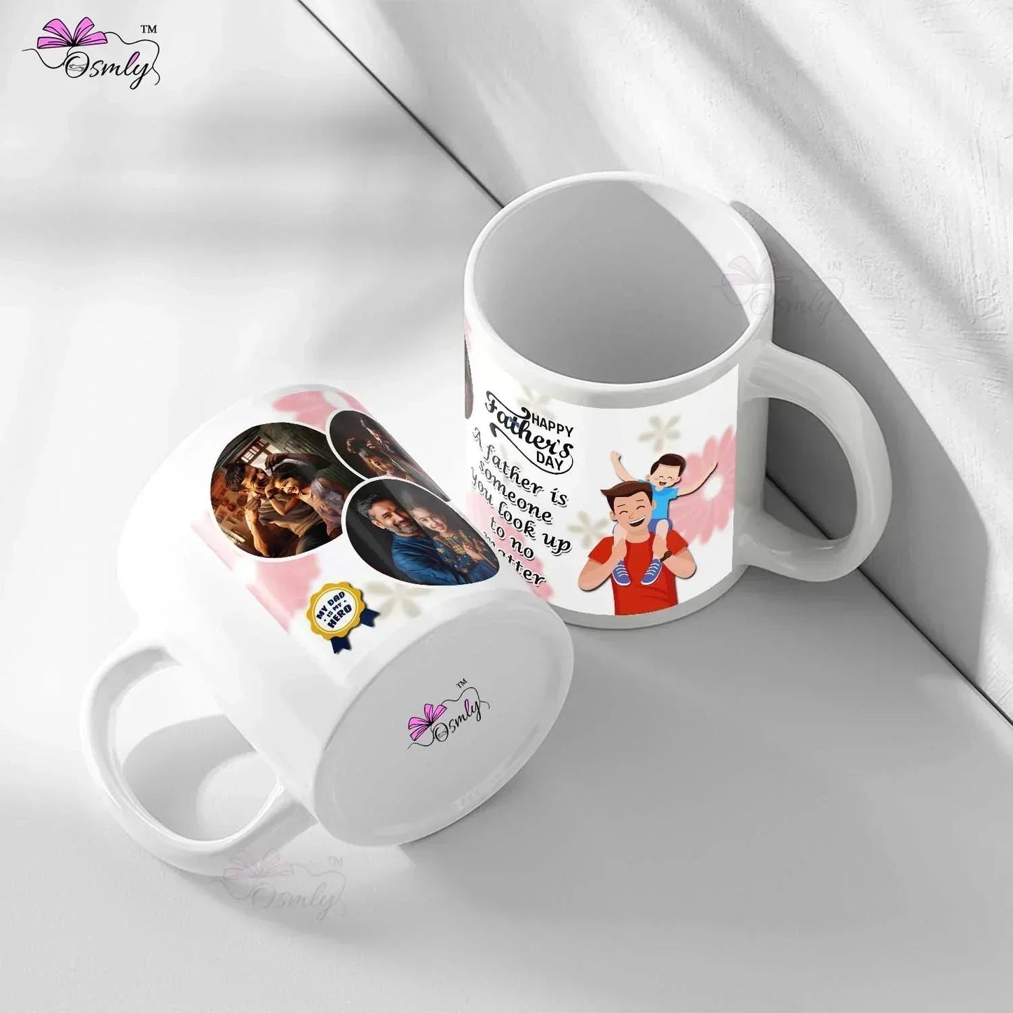 Personalized Fathers Day Mug-Coffee Mug-BusienssJi-BusinessJi
