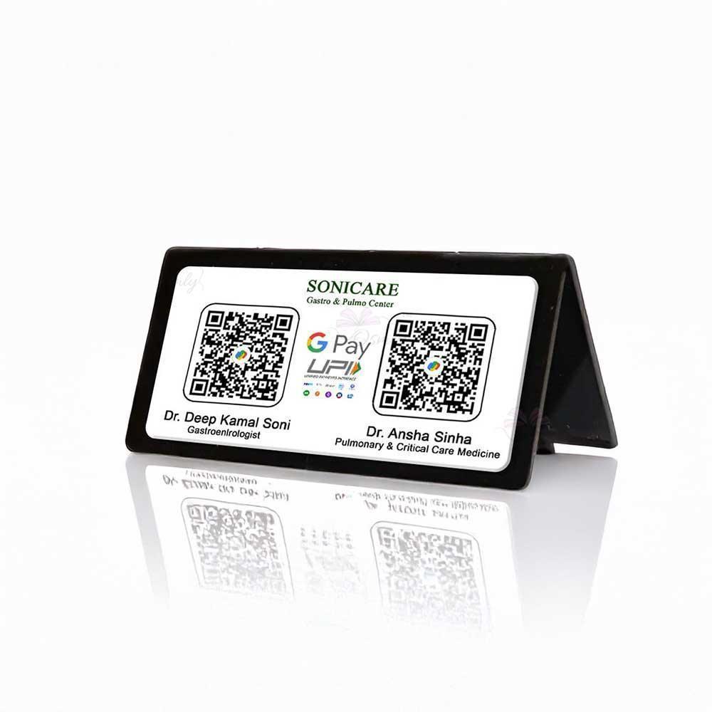 Printed Rectangular QR Stand - OSMLY