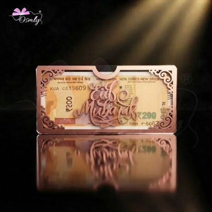 Eid Mubarak Acrylic Eidi Envelope-envelope-BusienssJi-BusienssJi