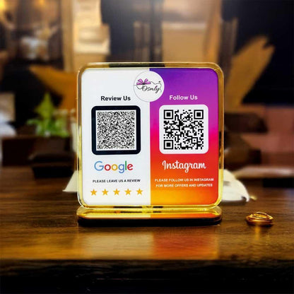 Facebook Instagram QR Stand - OSMLY