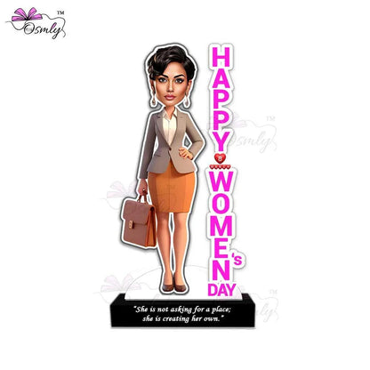 Womens Day Boss Caricature - BusienssJi