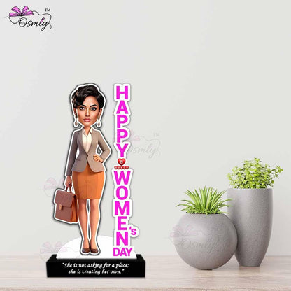 Womens Day Boss Caricature - BusienssJi