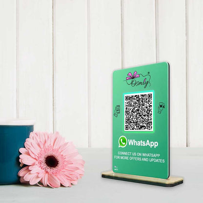 customized_NFC-enabled_WhatsApp_QR_stands - OSMLY