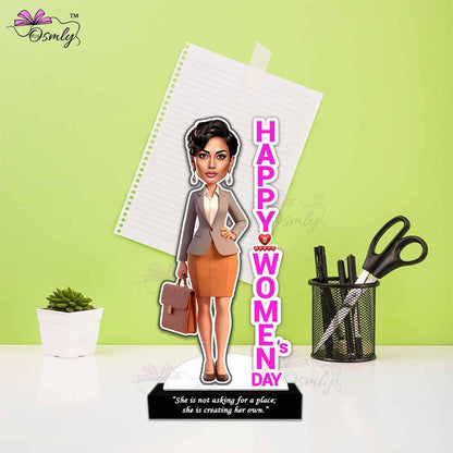 Womens Day Boss Caricature - BusienssJi