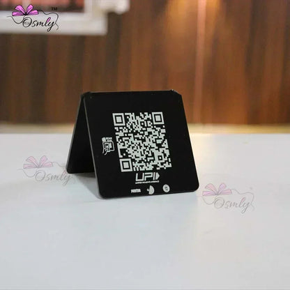 Silver Acrylic Single QR Stand - OSMLY
