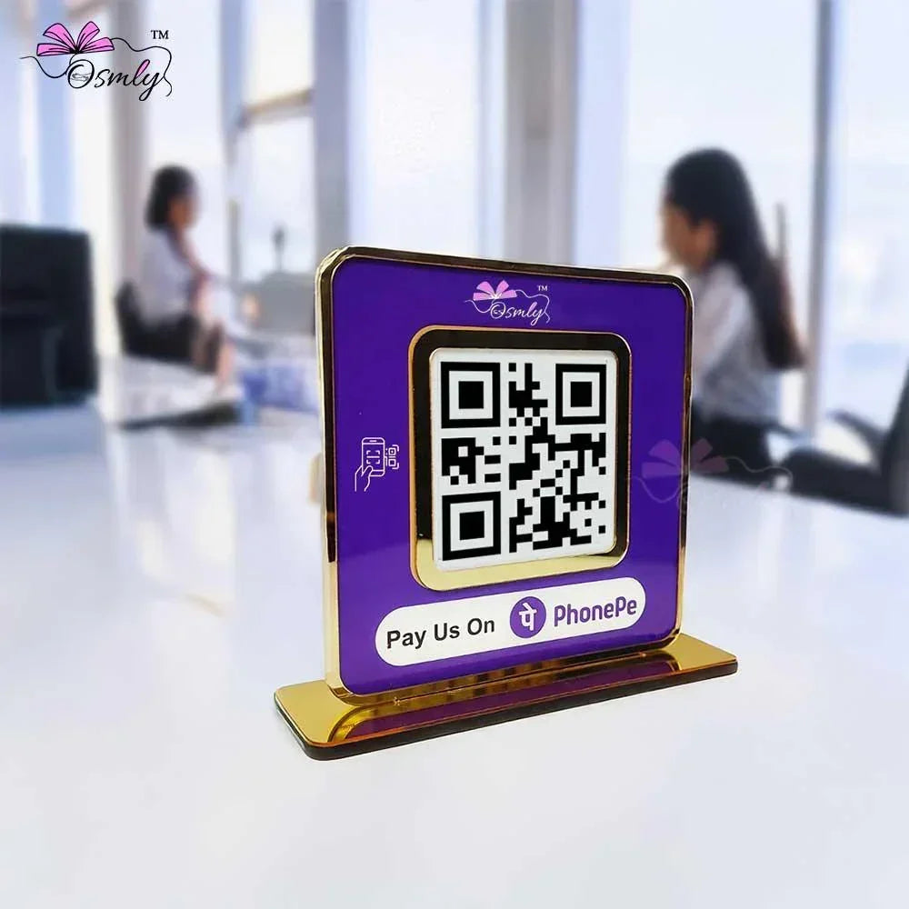 PhonePe QR Stand - OSMLY